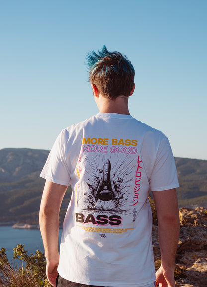 More Bass - White T-shirt (LIMITED EDITION)